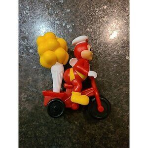 Jollibee Jolly Kiddie Meal Jollibee On  Bike With Balloons Figure Fast Food